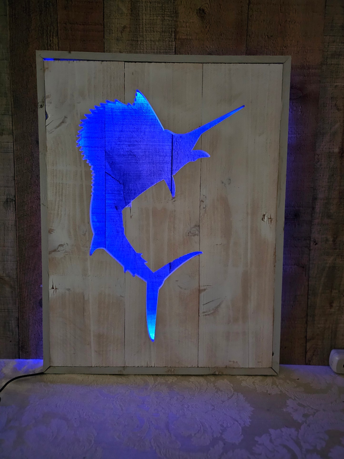 Light Up Silhouette Wall Decor