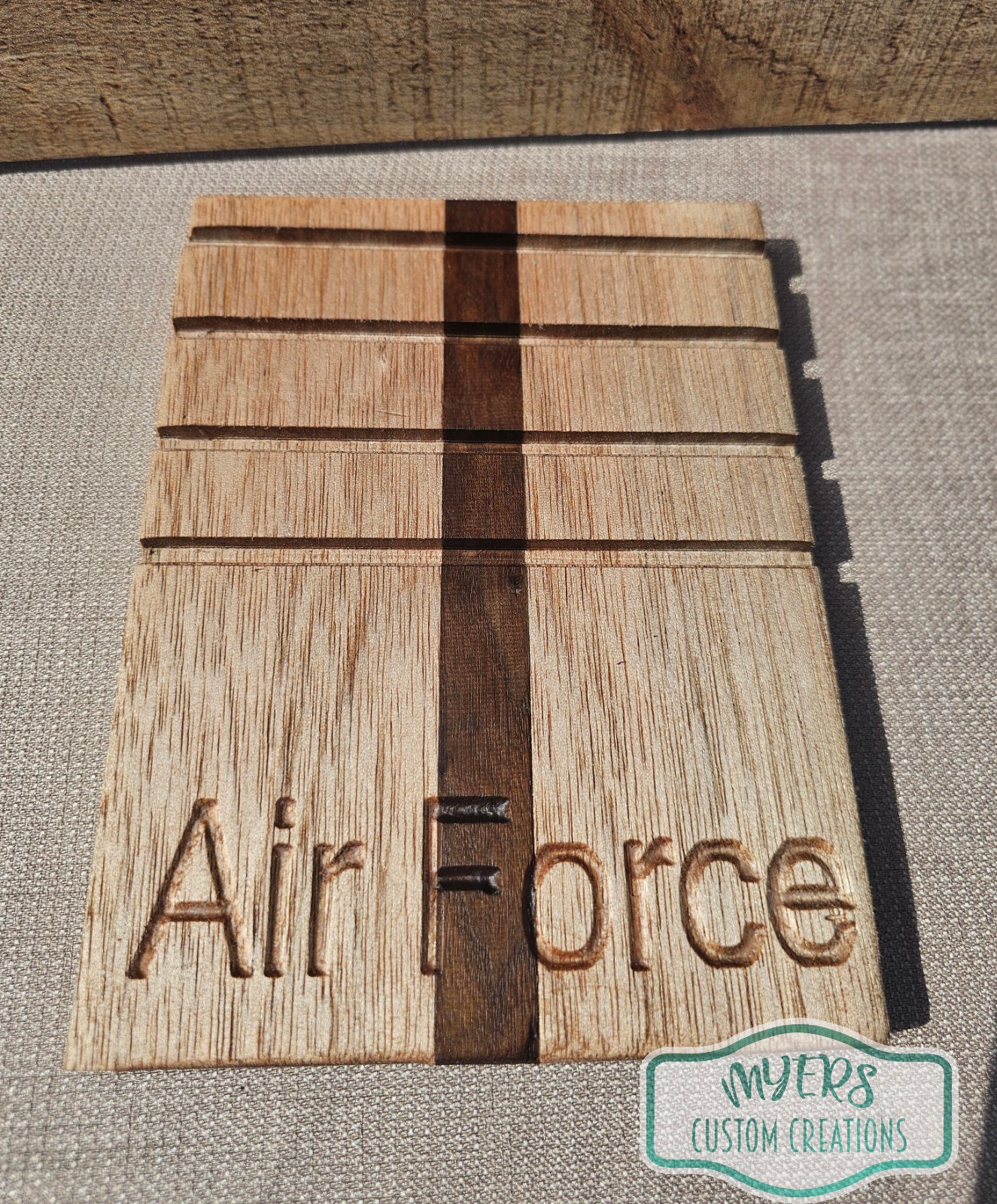 Air Force Challenge Coin Display Board