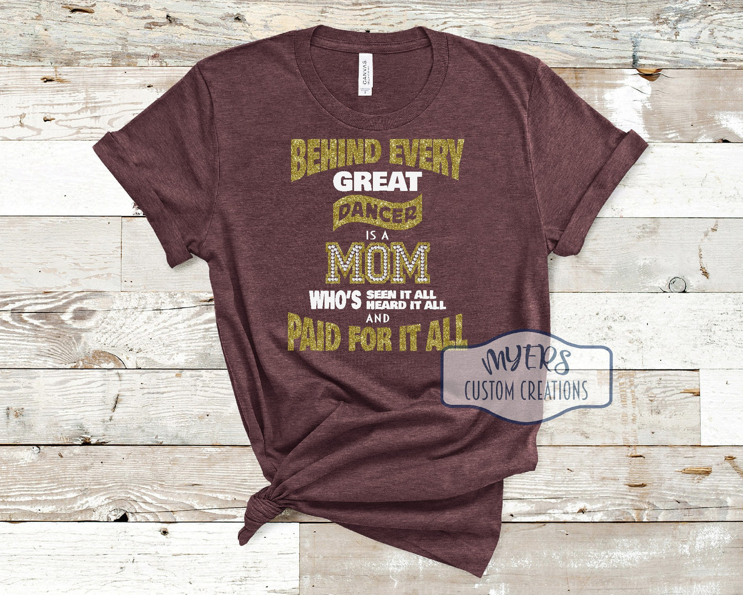 Behind Every Great Player Mom/Dad Shirt