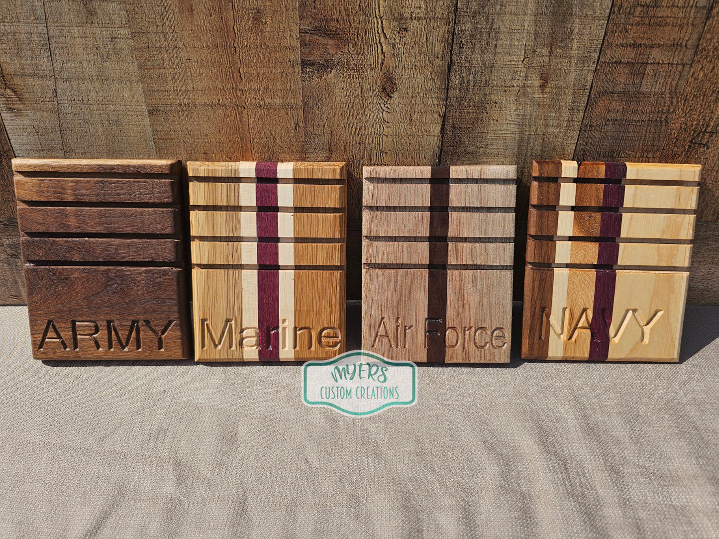 Challenge Coin Display Boards