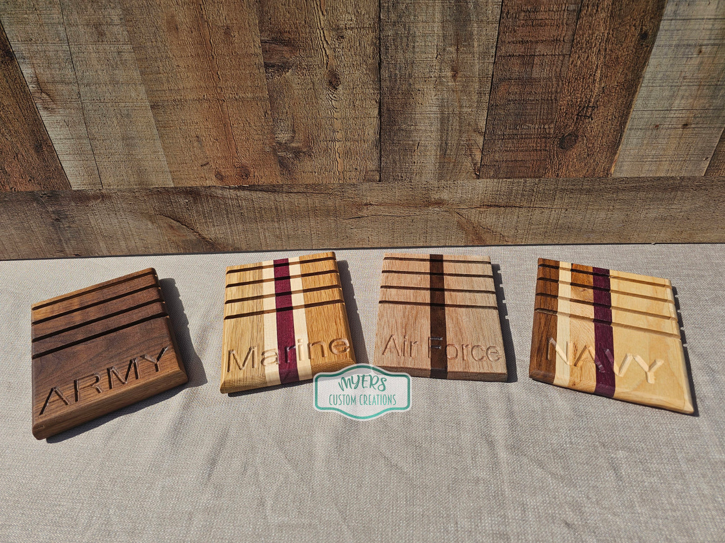 Challenge Coin Display Boards