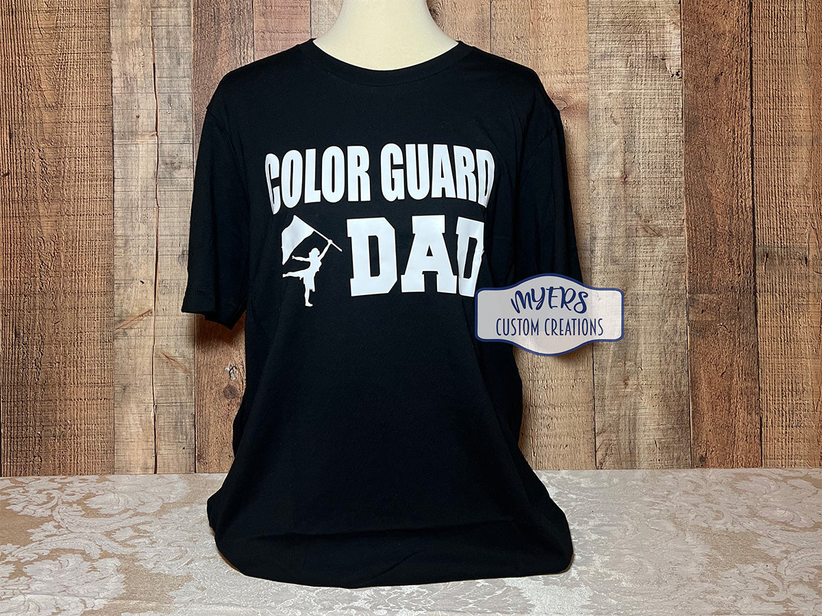 Color Guard Dad Shirt RTS
