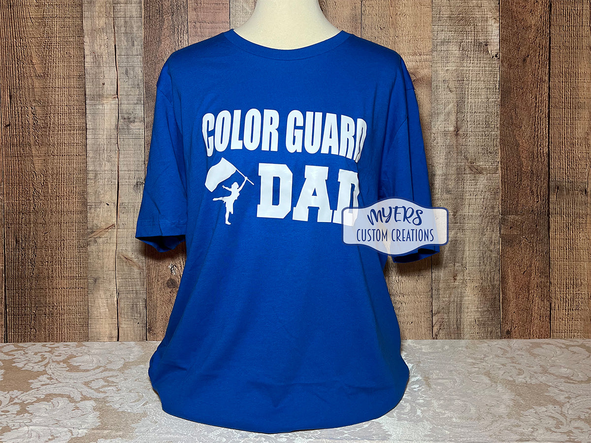 Color Guard Dad Shirt RTS