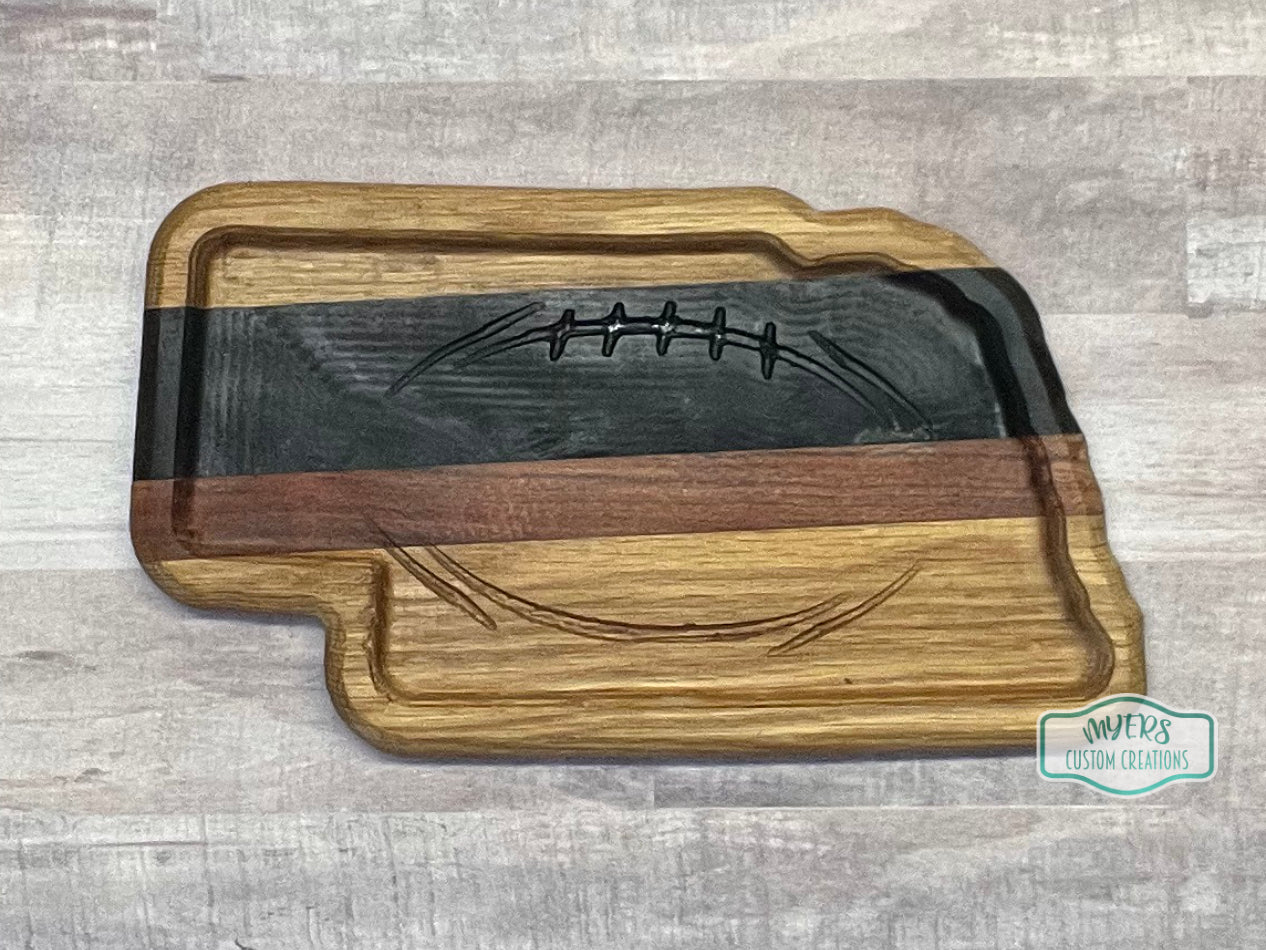 Nebraska Football Catchall Tray