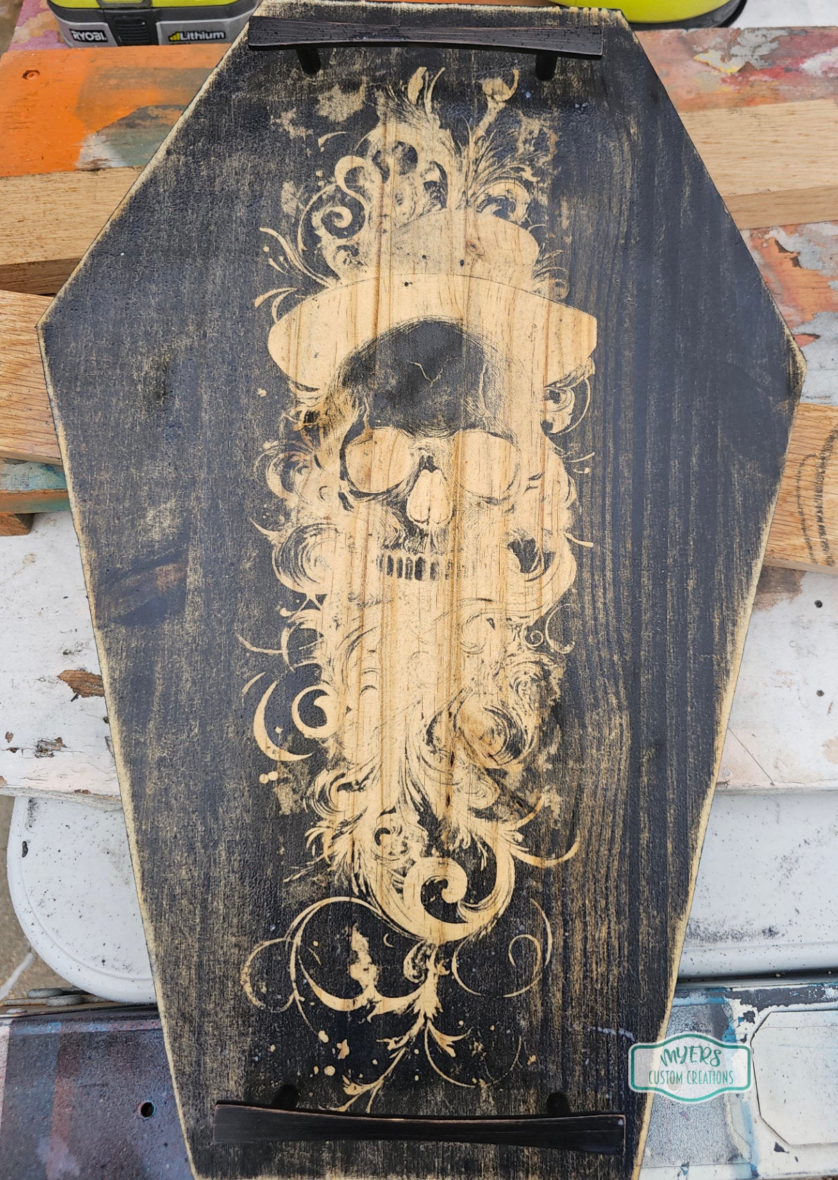 Coffin Door Signs & Trays