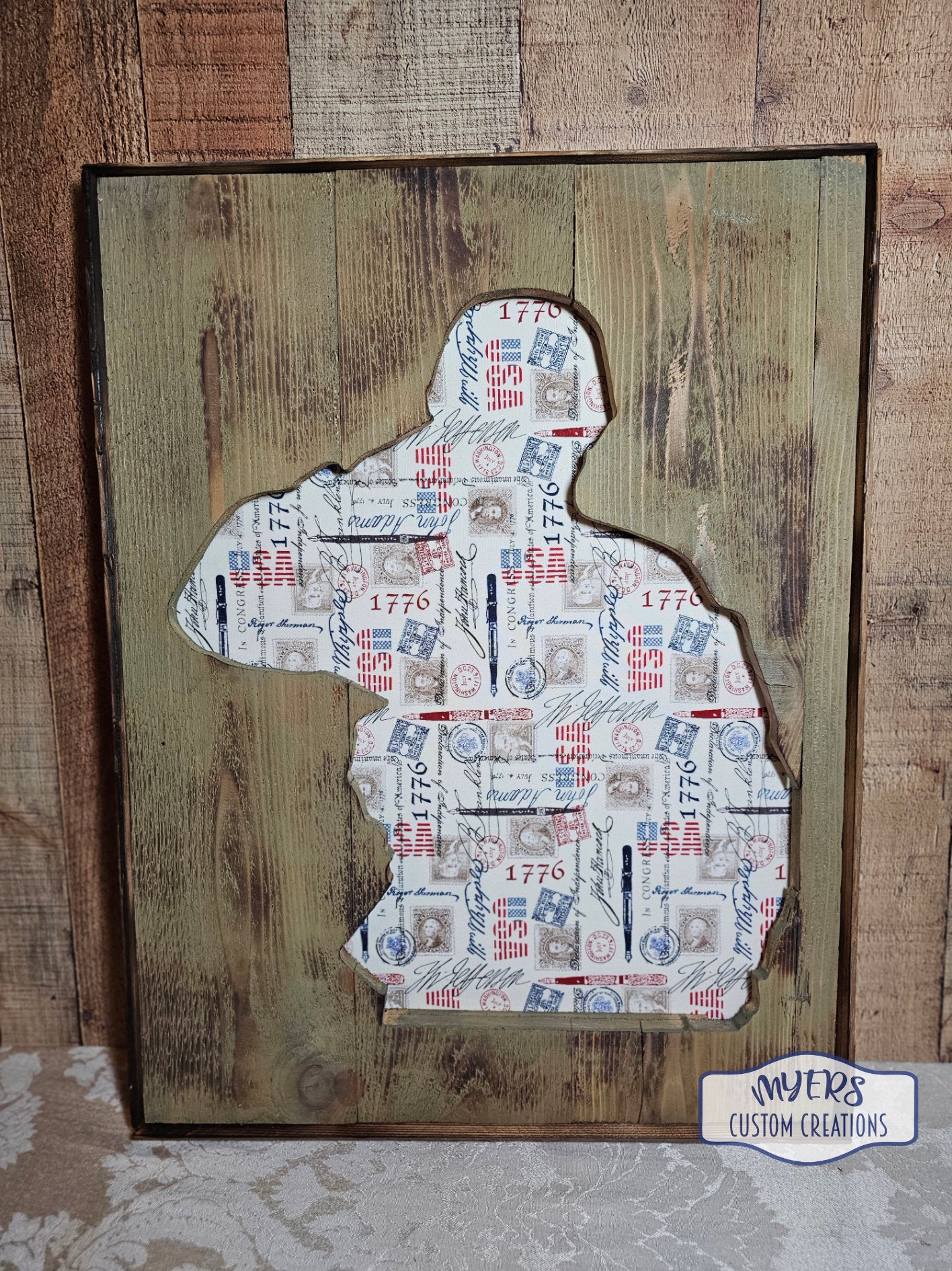 Saluting Soldier Silhouette
