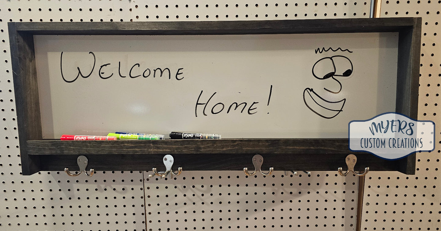 Dry Erase Coat Rack RTS