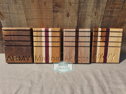 Challenge Coin Display Boards