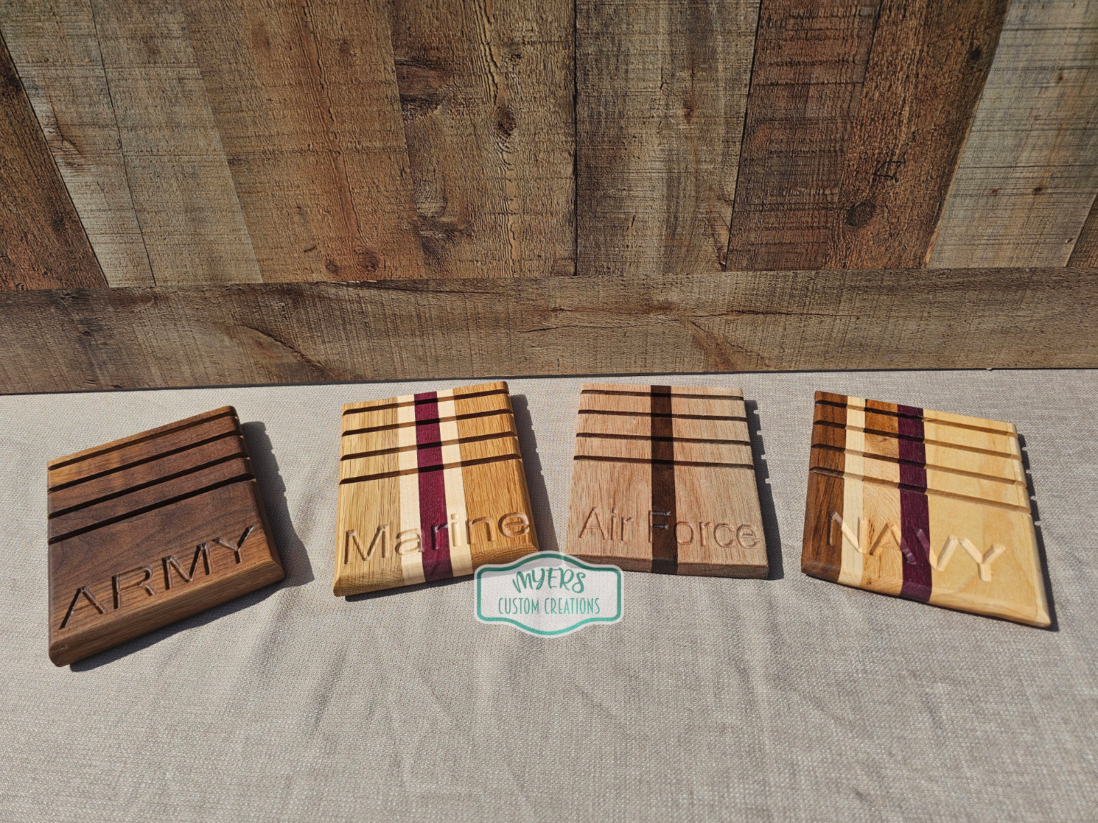 Challenge Coin Display Boards