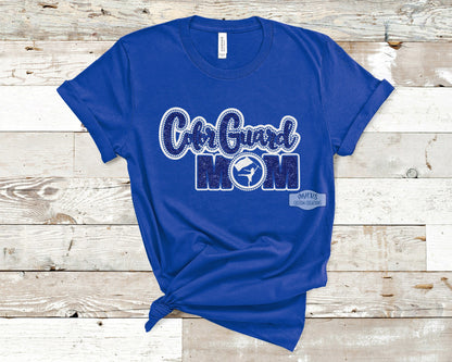 Color Guard Mom Multi-Dec Shirt