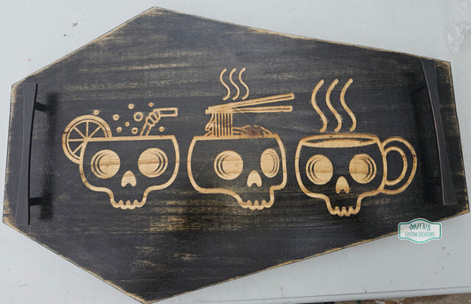 Coffin Door Signs & Trays