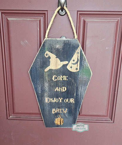 Coffin Door Signs & Trays