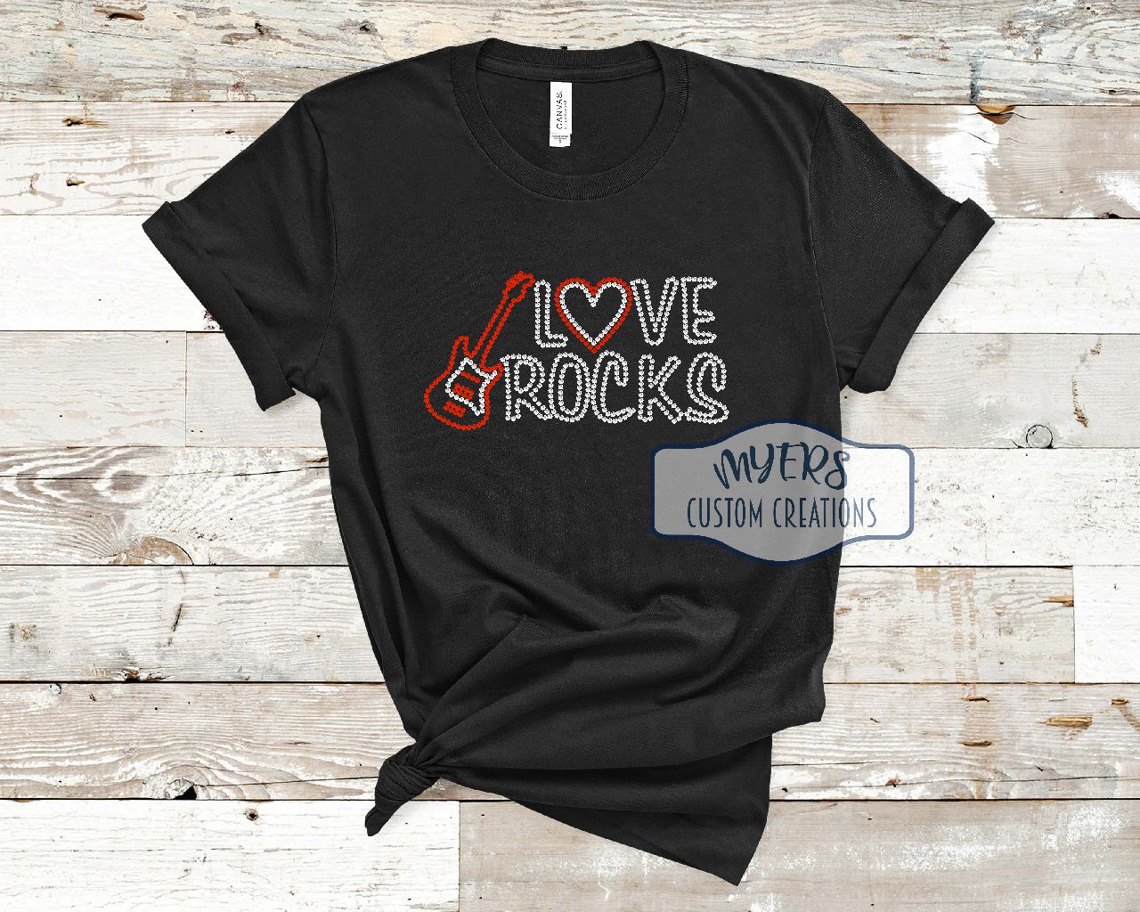 Love Rocks Rhinestone Shirt